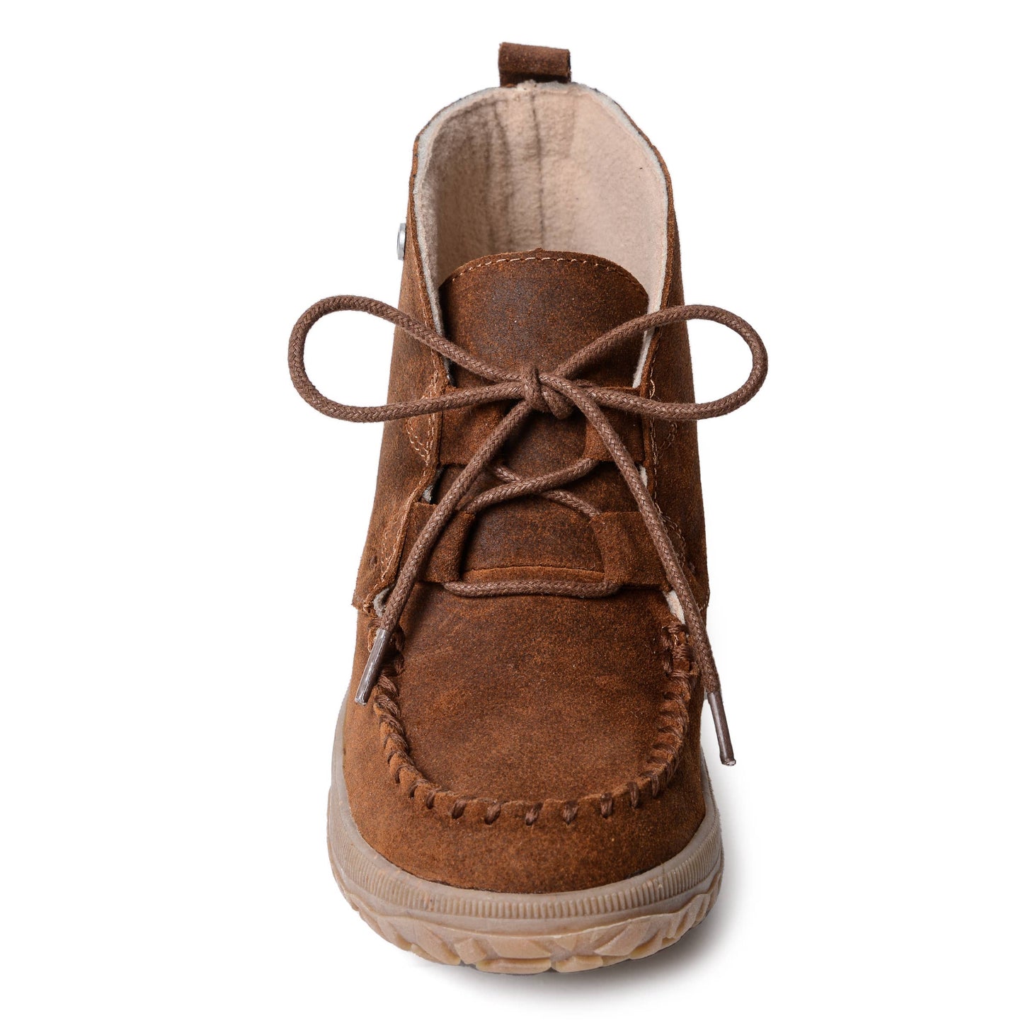 Minnetonka - Women's Suede Lace-up Heavy Tread Ankle Boots