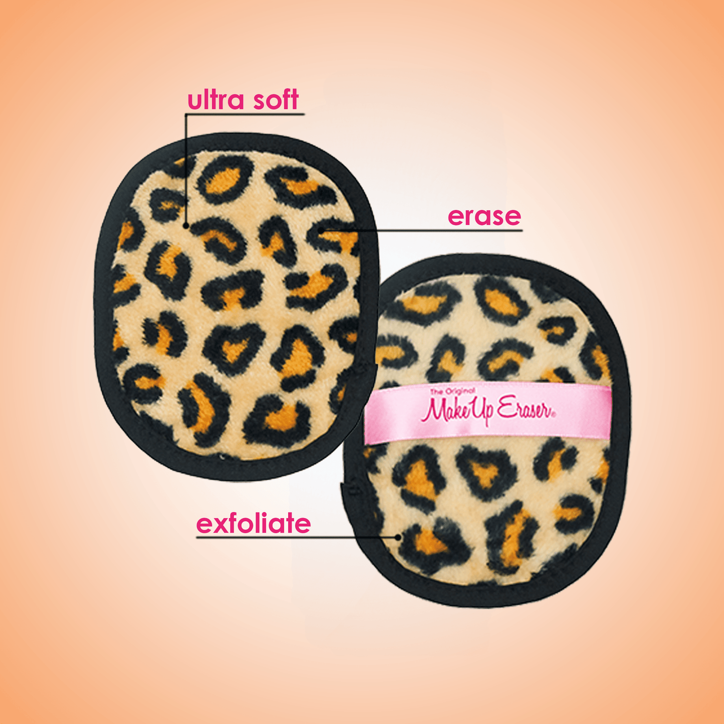 MakeUp Eraser - Leopard 7-Day MakeUp Eraser Set