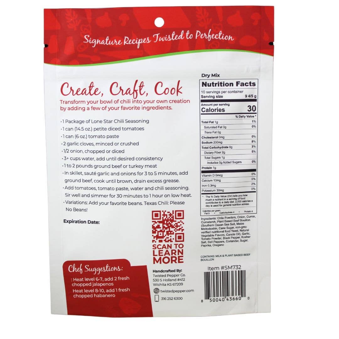 Twisted Pepper Co - Spicy Tomato Bisque Soup Mix