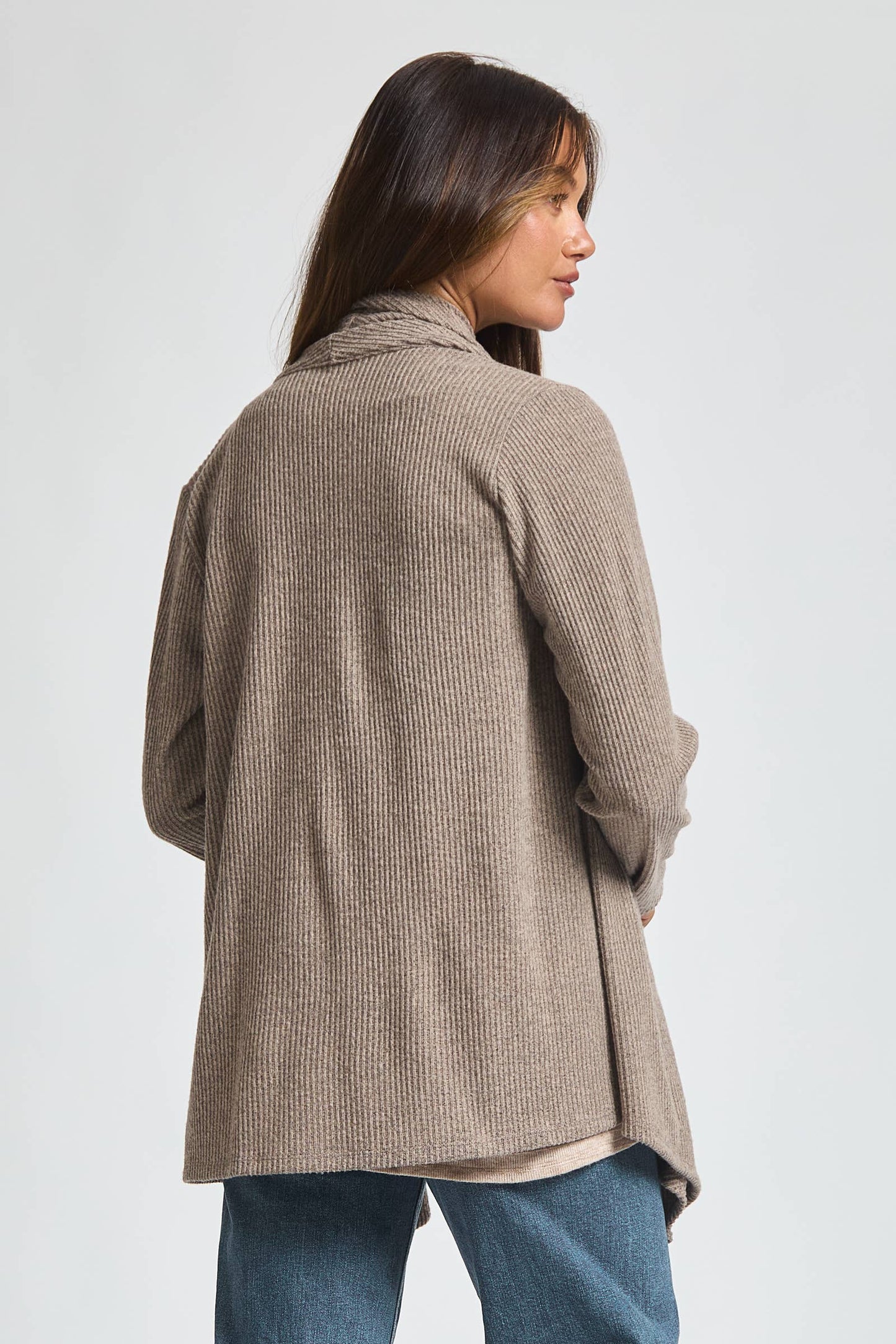 Dear Scarlett - Wrap Top w/ Button Front