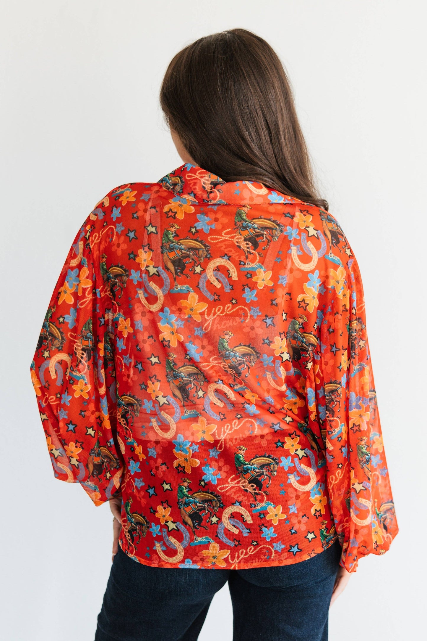 Turquoise Haven - TH23 S227 RED HORSESHOE (1 Piece)