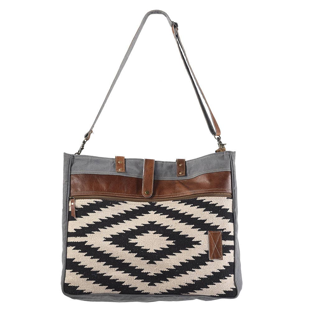 Weekender Upcycled Canvas Ladies Bag