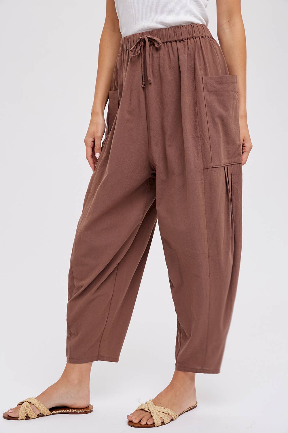 EFFORTLESS HAREM PANTS