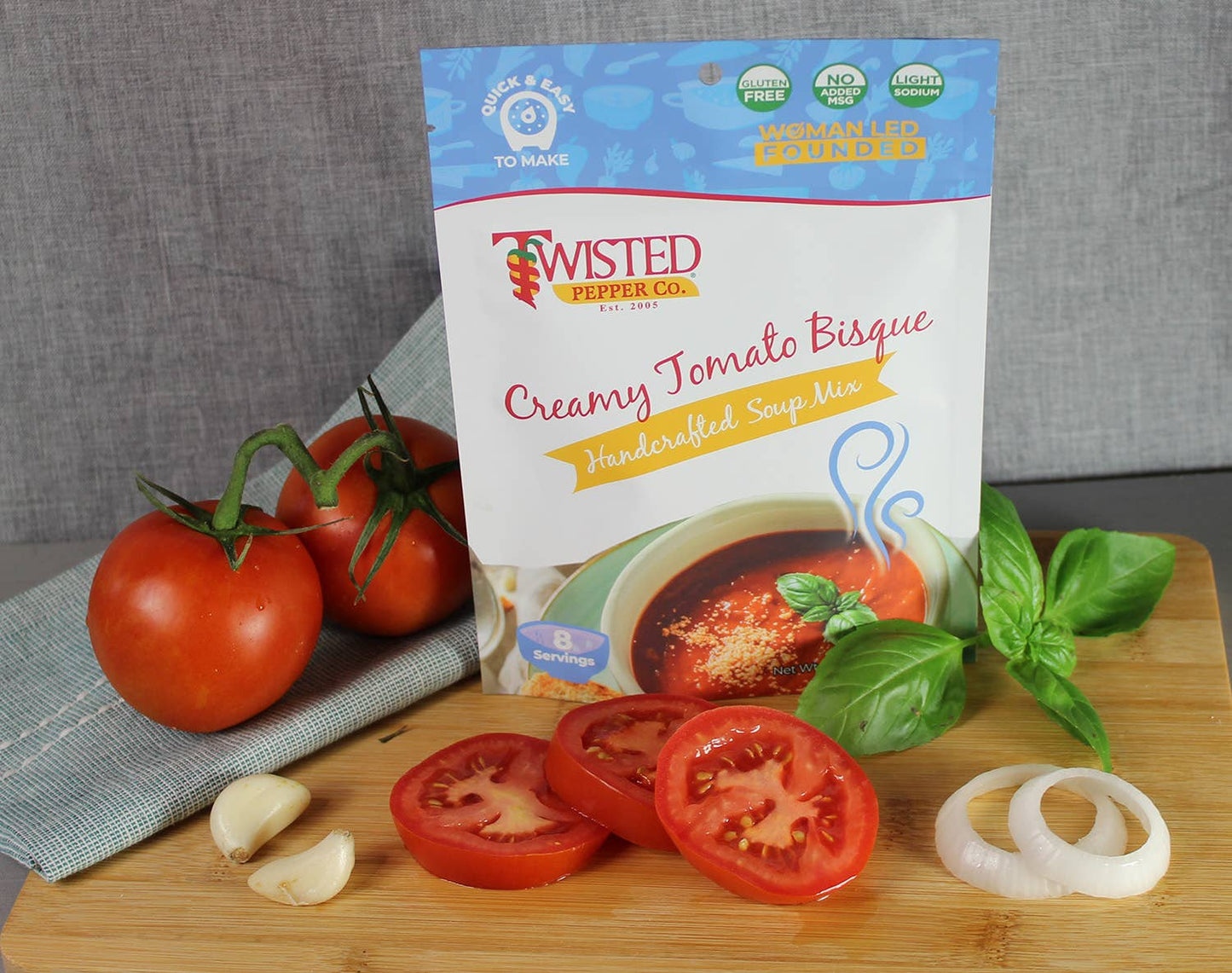 Twisted Pepper Co - Creamy Tomato & Basil Bisque