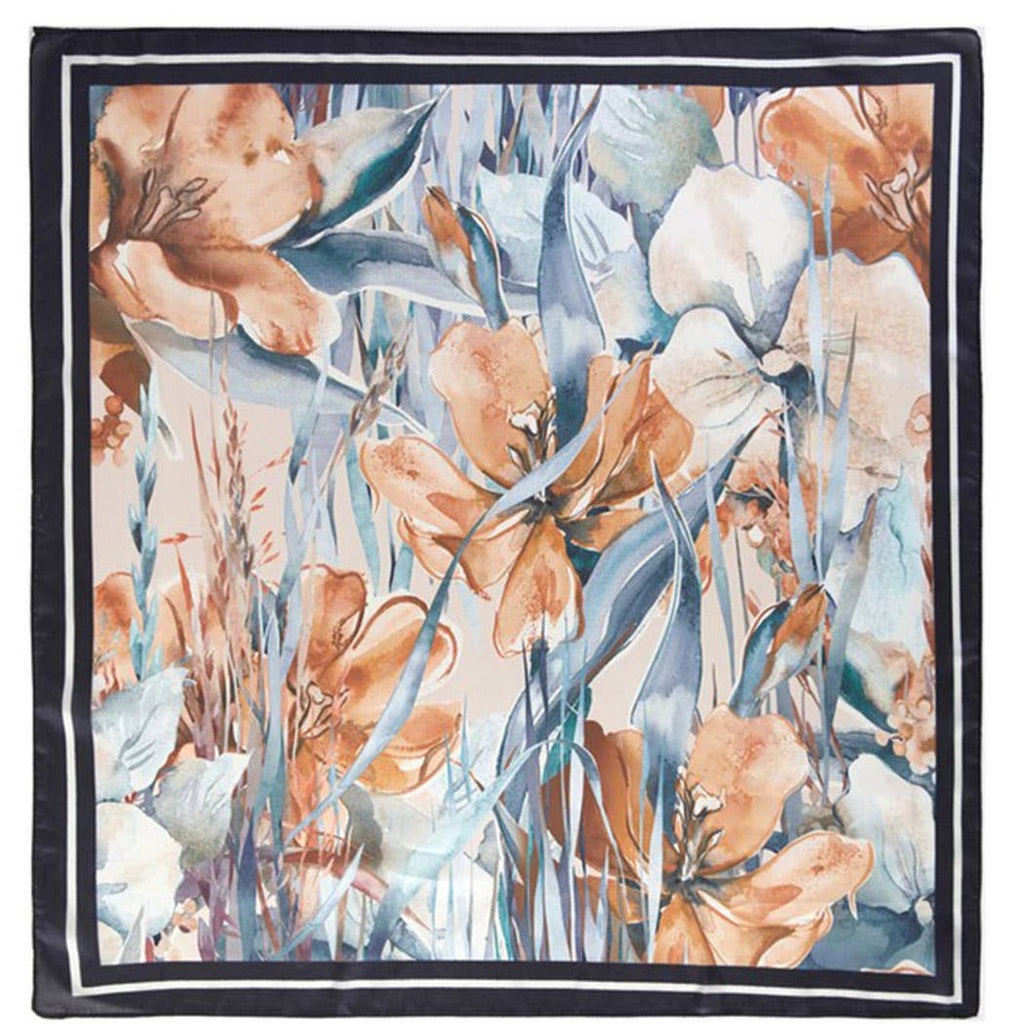 3AM BY H&D ACCESSORIES - Watercolor Tulip Meadow Print Bandana