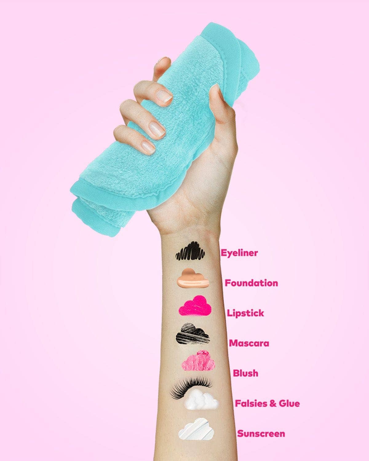 MakeUp Eraser - MakeUp Eraser Solid PRO : Queen Purple