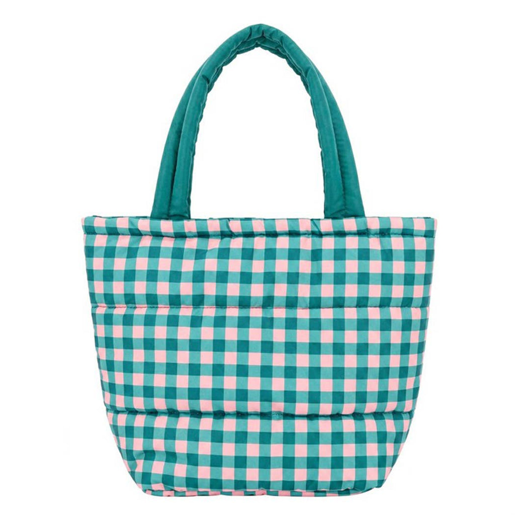 3AM BY H&D ACCESSORIES - Gingham Quilted Puffer Tote