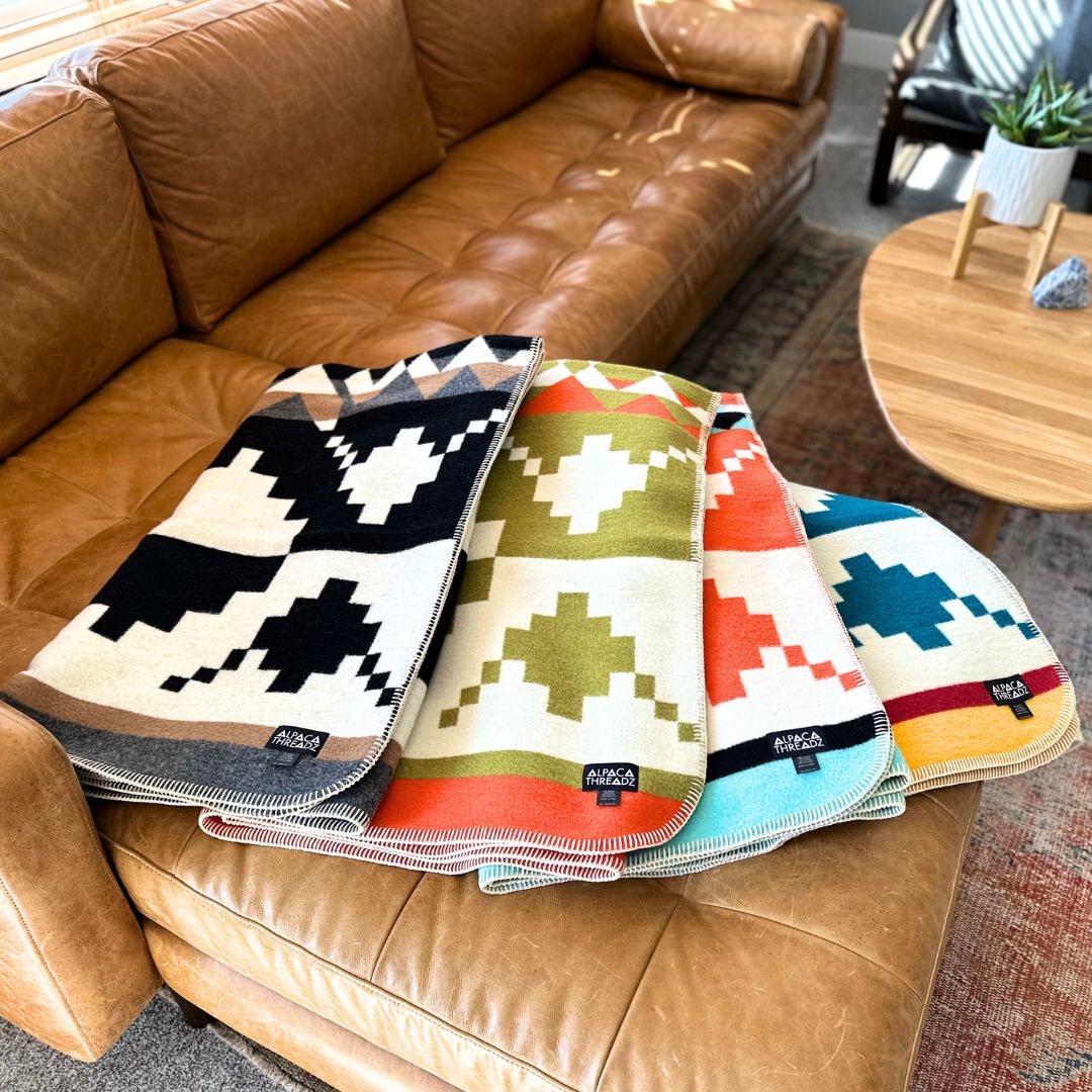 Chakana Alpaca Camp Blanket