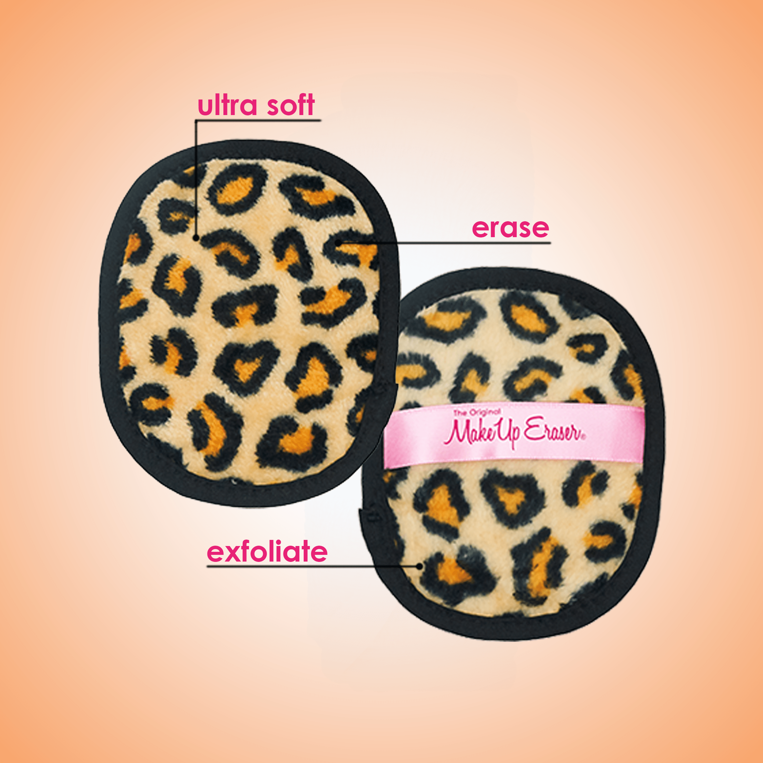 MakeUp Eraser - Leopard 7-Day MakeUp Eraser Set
