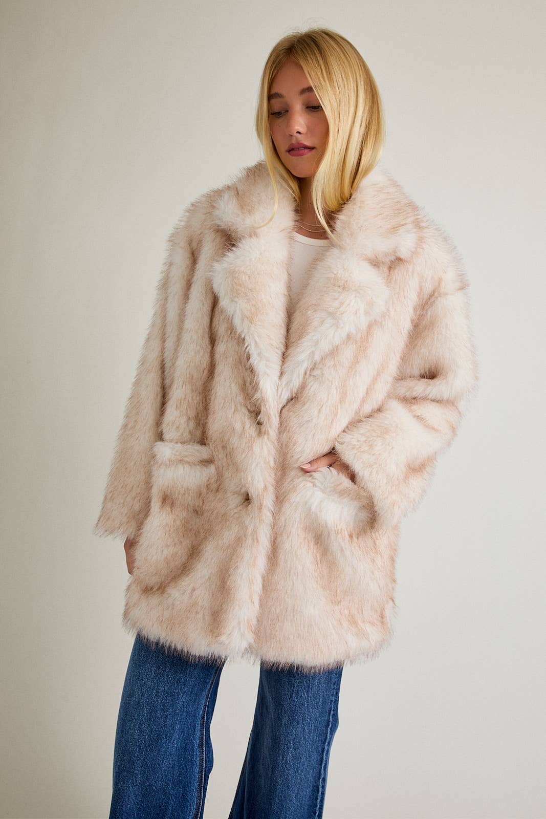 The Monroe Faux Fur Coat