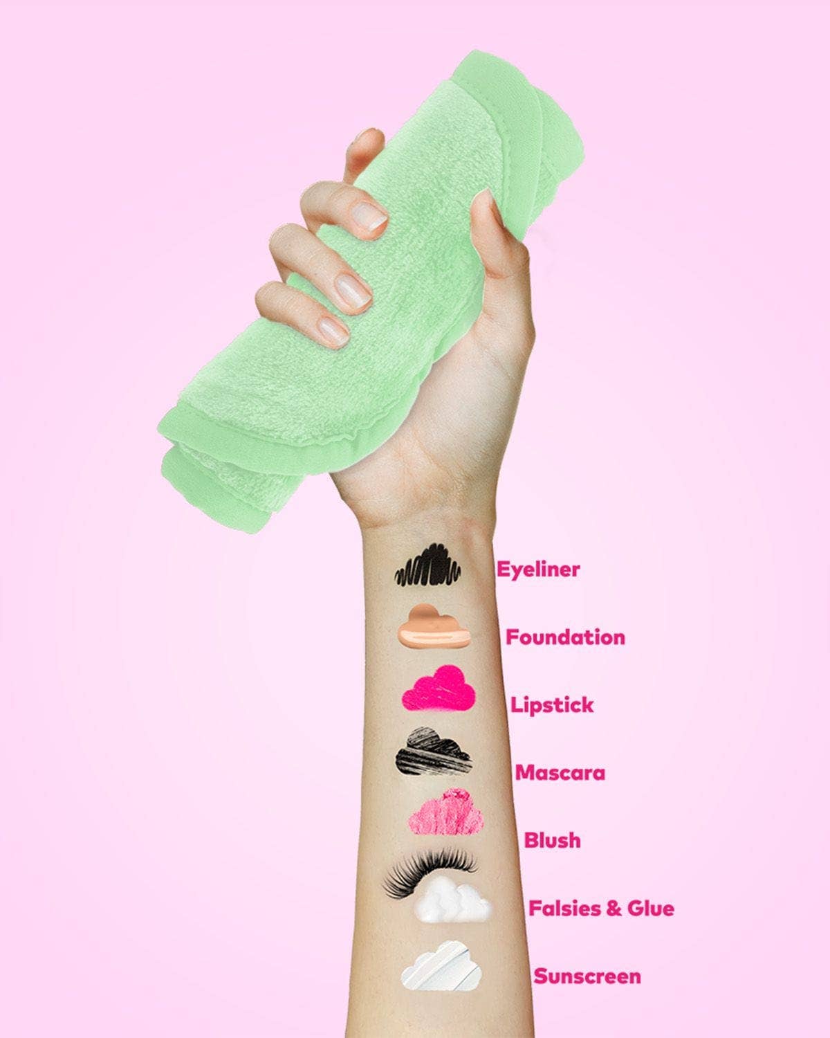 MakeUp Eraser - MakeUp Eraser Solid PRO: Love Red