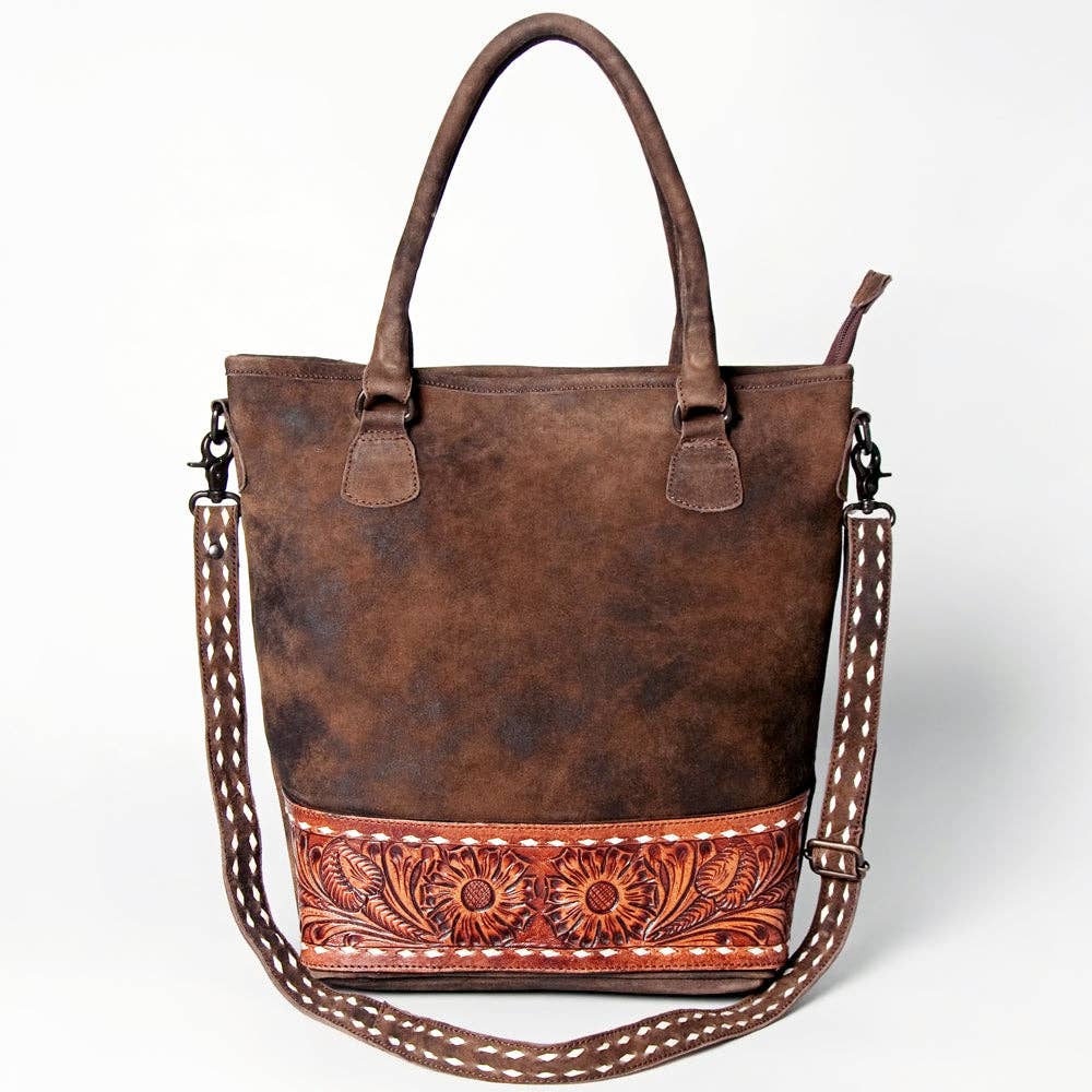 Tote Genuine Western Leather Women Bag