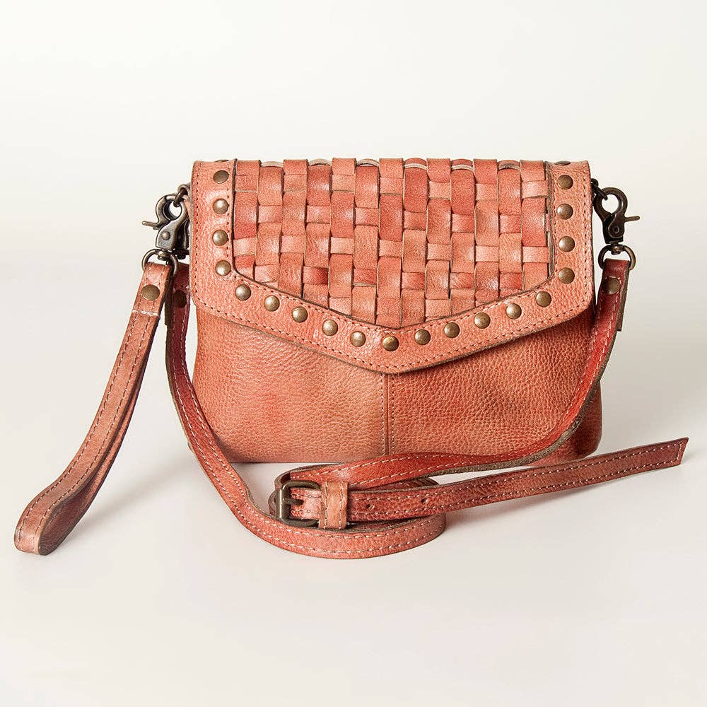 Crossbody Genuine Leather women bag western Bag