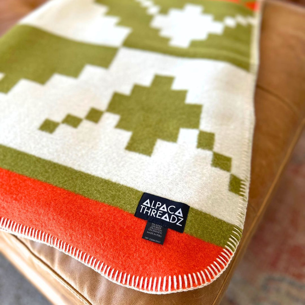 Chakana Alpaca Camp Blanket