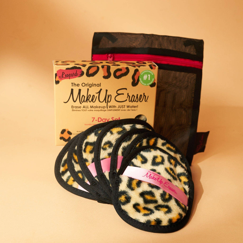 MakeUp Eraser - Leopard 7-Day MakeUp Eraser Set