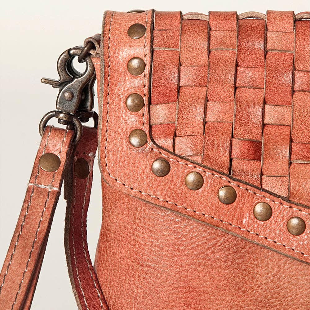 Crossbody Genuine Leather women bag western Bag