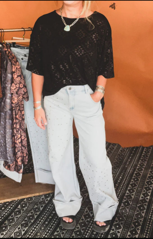Baby got her blue jeans