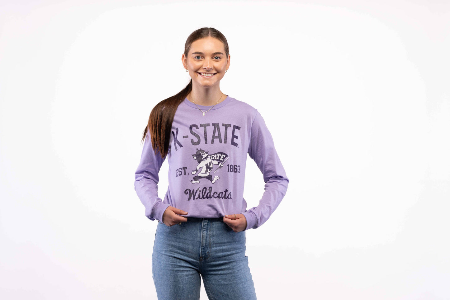 Kansas State - Retro Willie Long Sleeve:
