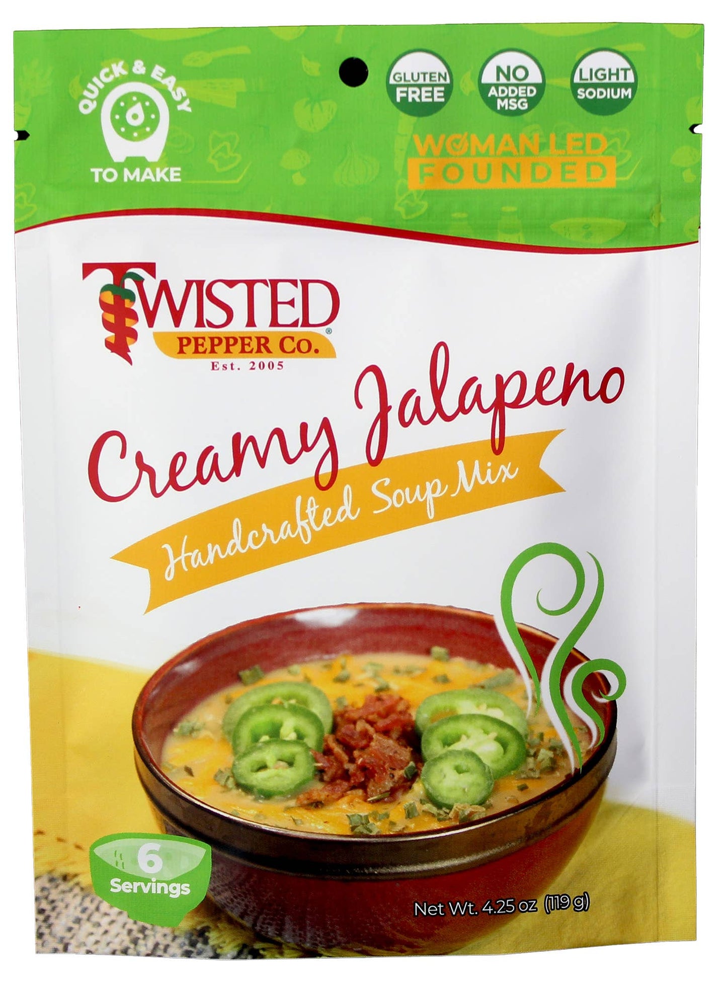 Twisted Pepper Co - Creamy Jalapeno Soup Mix