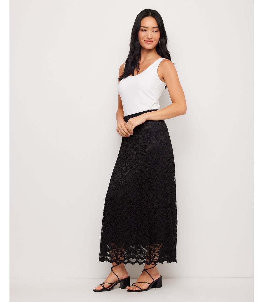 Lace Midi Skirt
