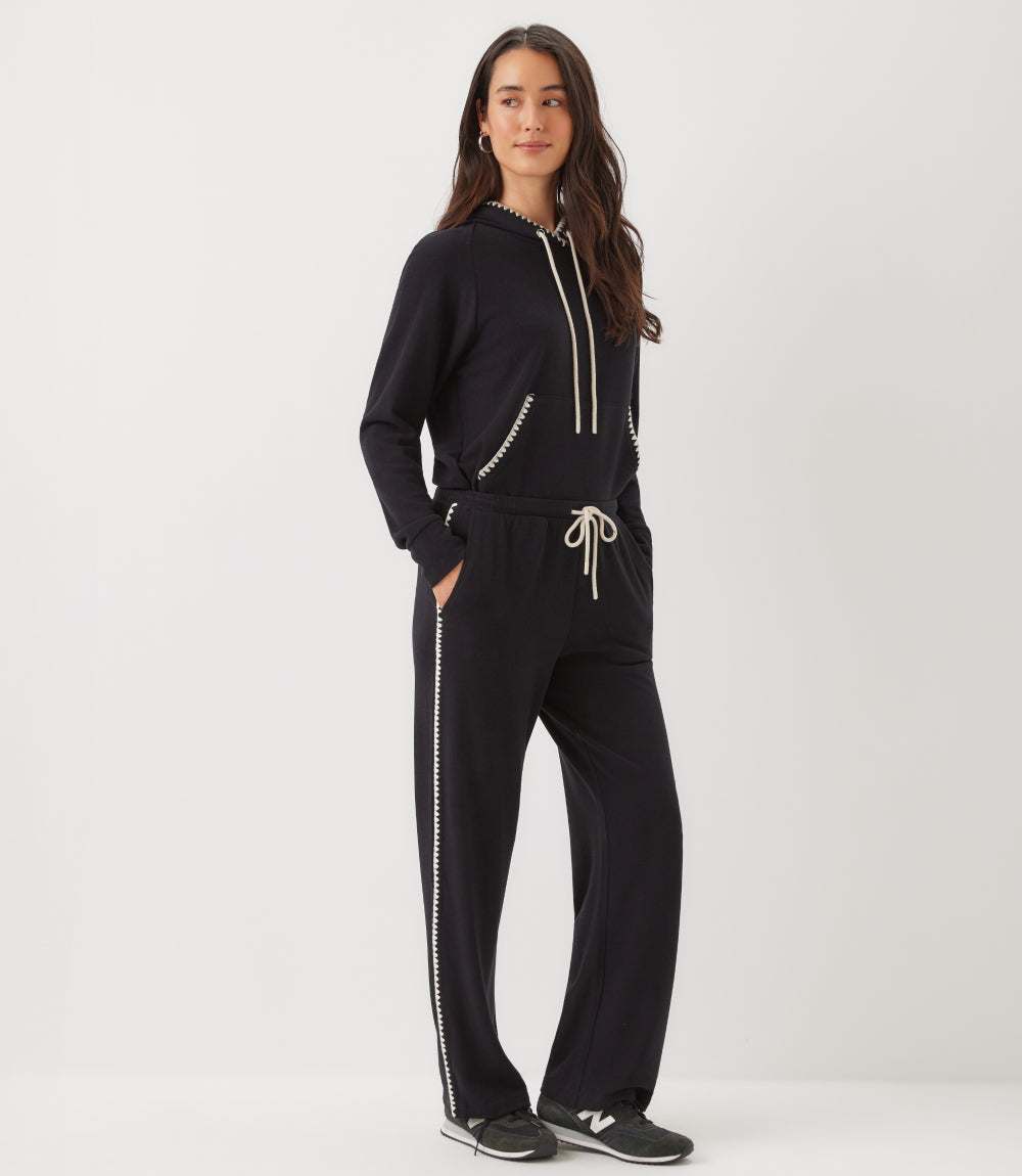 Edge Stitch Drawstring Sweatpants