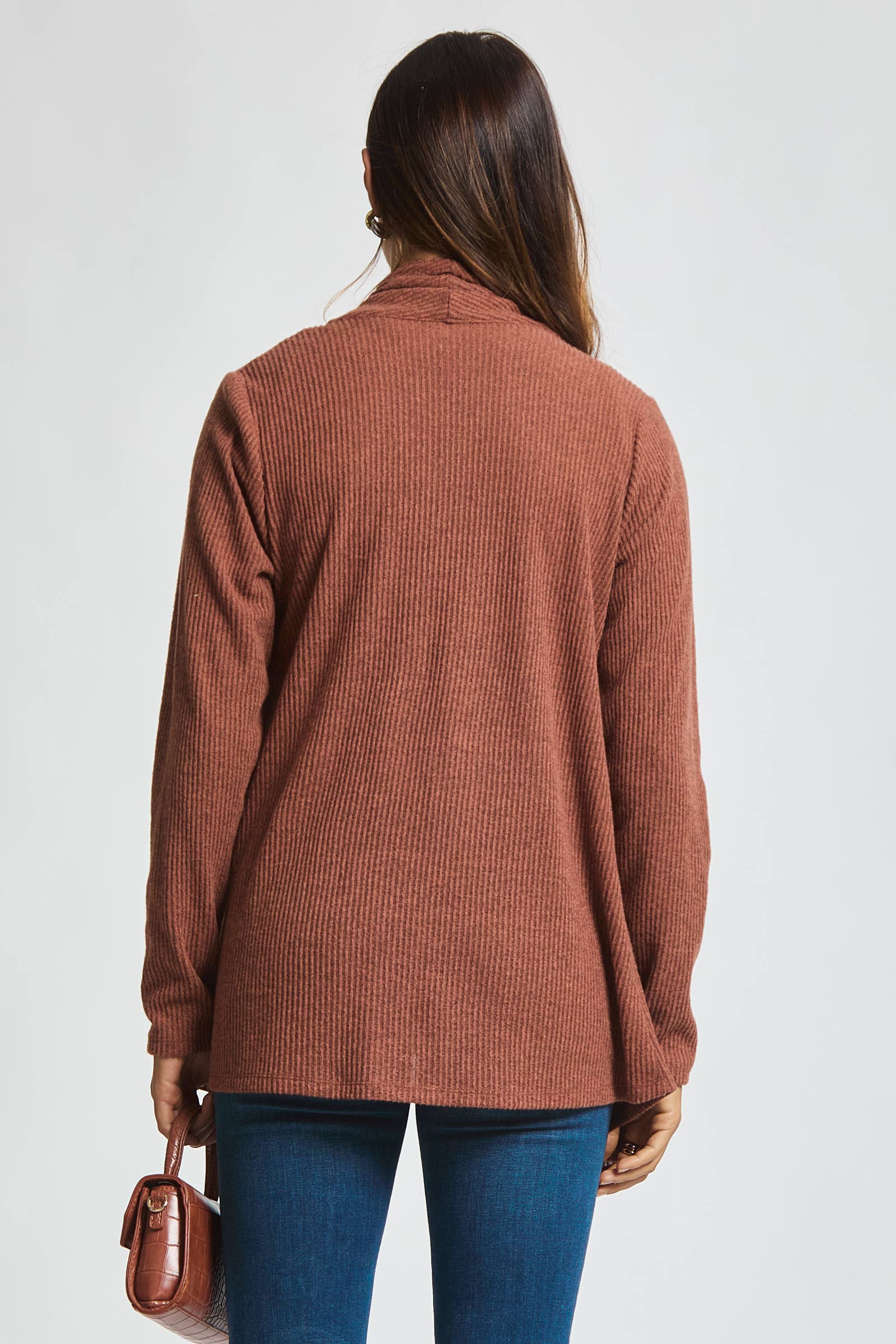 Wrap Top w/ Button Front