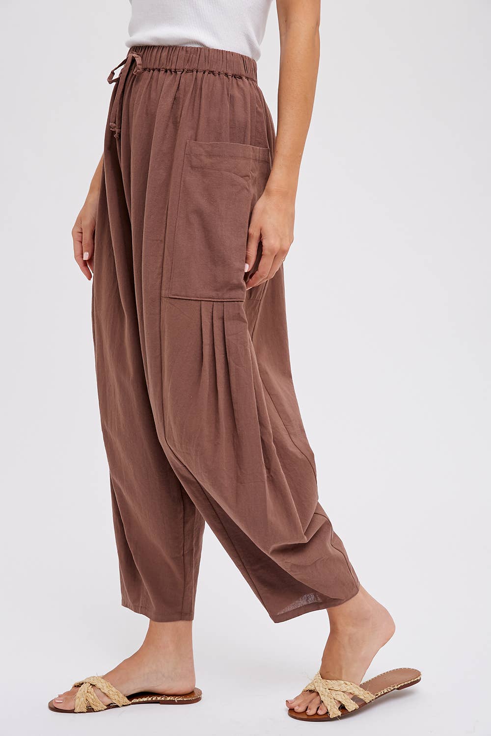 EFFORTLESS HAREM PANTS