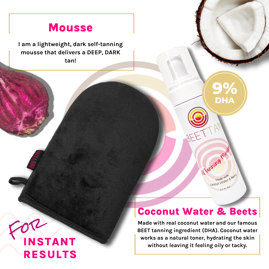 Beettan LLC - BEETTAN Self Tanning Mousse (Medium-Dark)