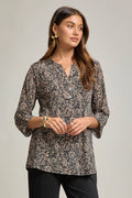 Paisley Black Lizzy Blouse