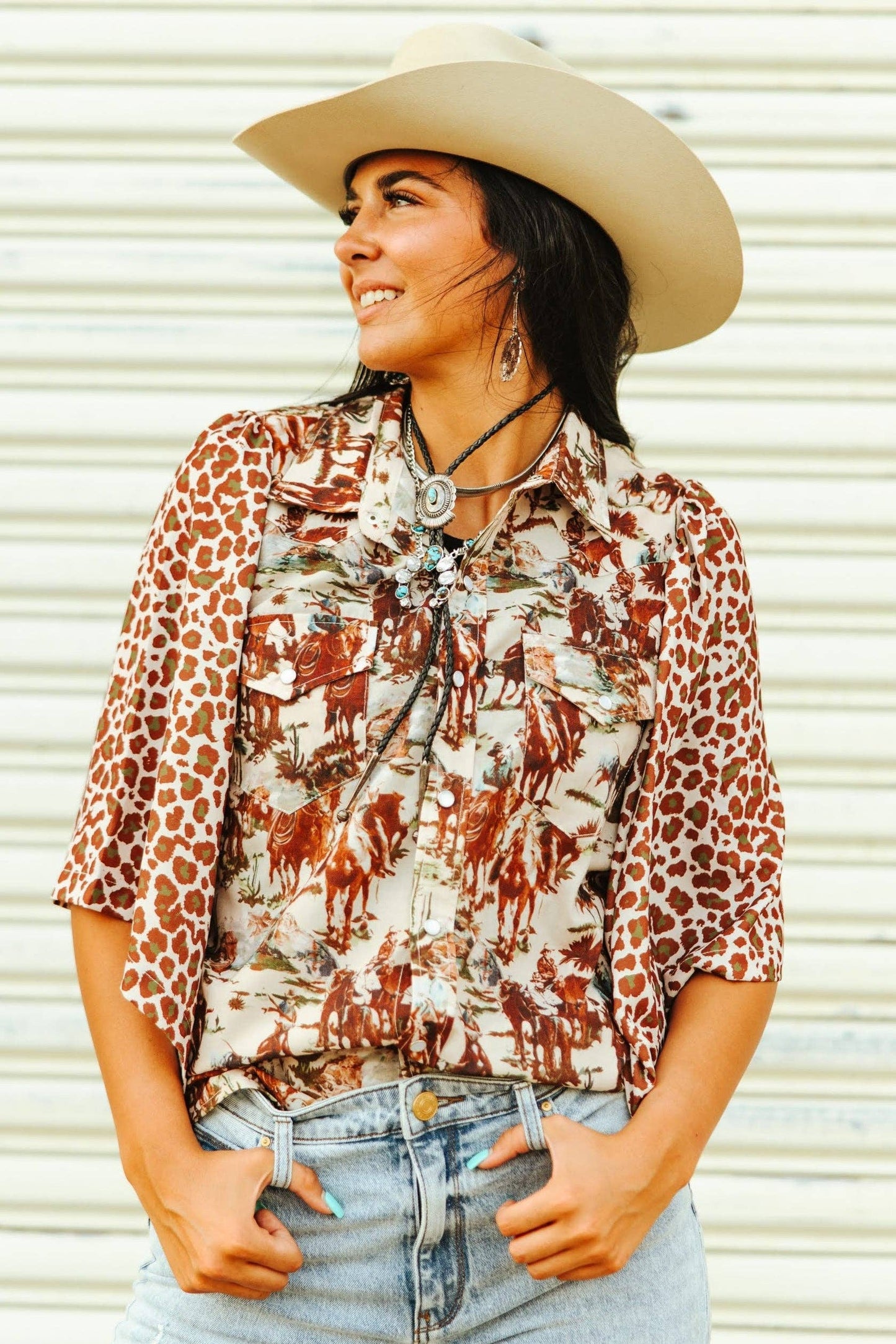 Turquoise Haven - TH102 S226 COWBOY CHEETAH (1 Piece)
