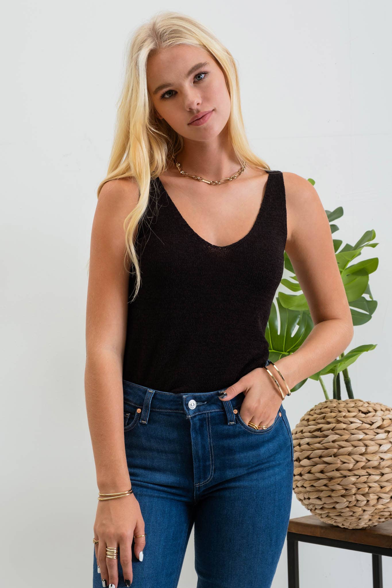 Dusty KNIT TANK TOP