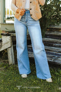 Tea Stain Tummy Control High Rise Trouser Jeans