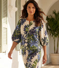 Petite Size Puff Sleeve Button Front Shirt