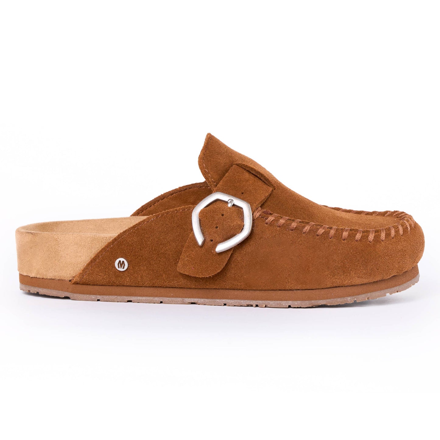 Minnetonka - Women's Suede Adjustable Buckle Clogs