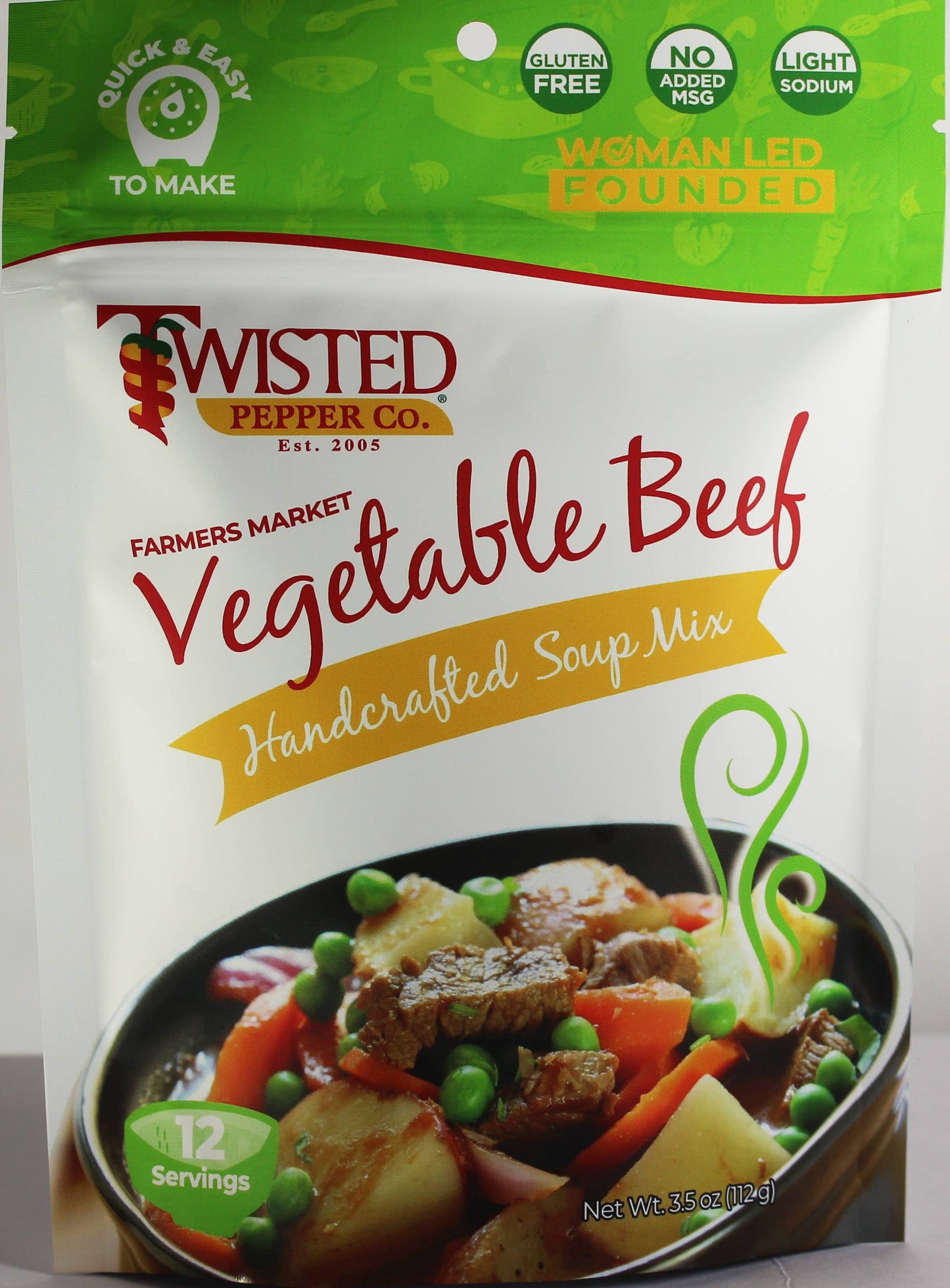 Twisted Pepper Co - Farmers Market Vegetable Beef Stew