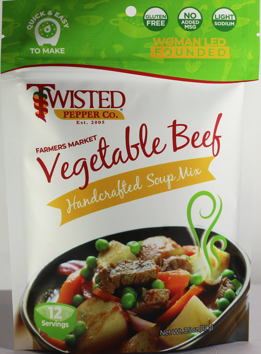 Twisted Pepper Co - Farmers Market Vegetable Beef Stew