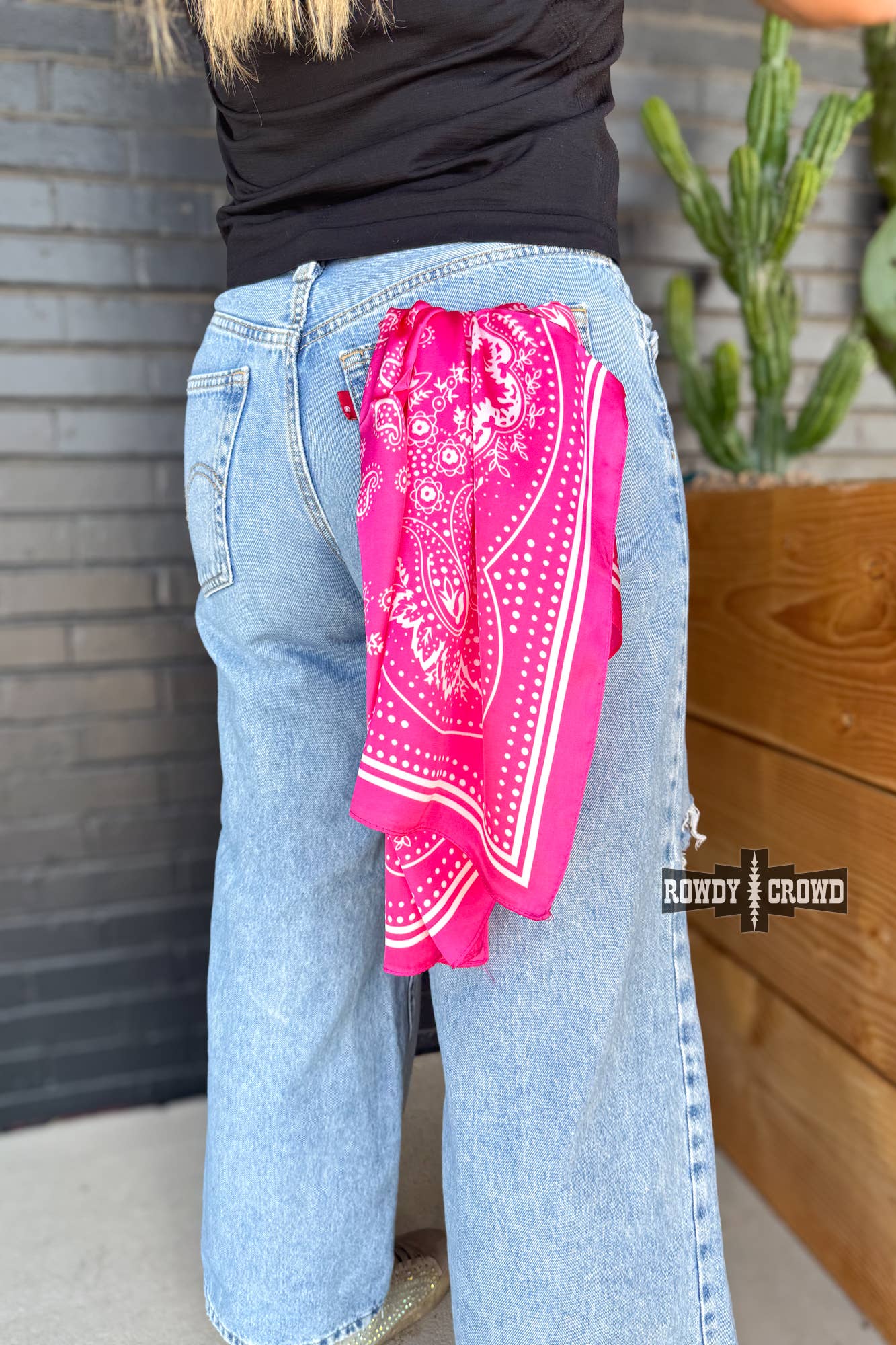 Rowdy Crowd Clothing - SMALL Buffalo Bandana Wild Rags