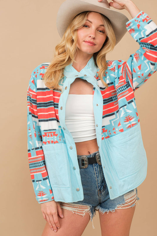 Aztec Exclusive Quilted Fleece Jacket