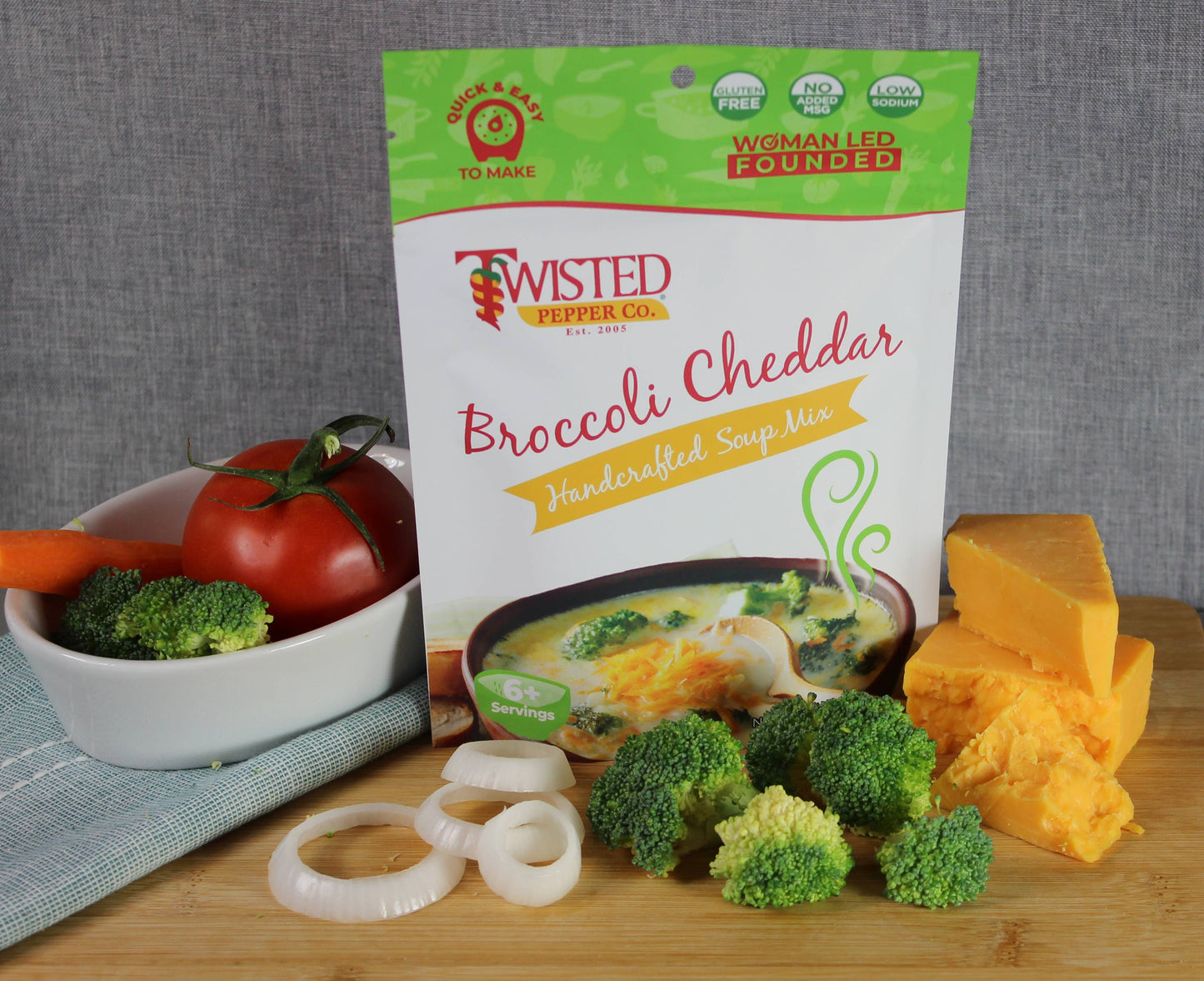 Twisted Pepper Co - Broccoli Cheddar Soup Mix