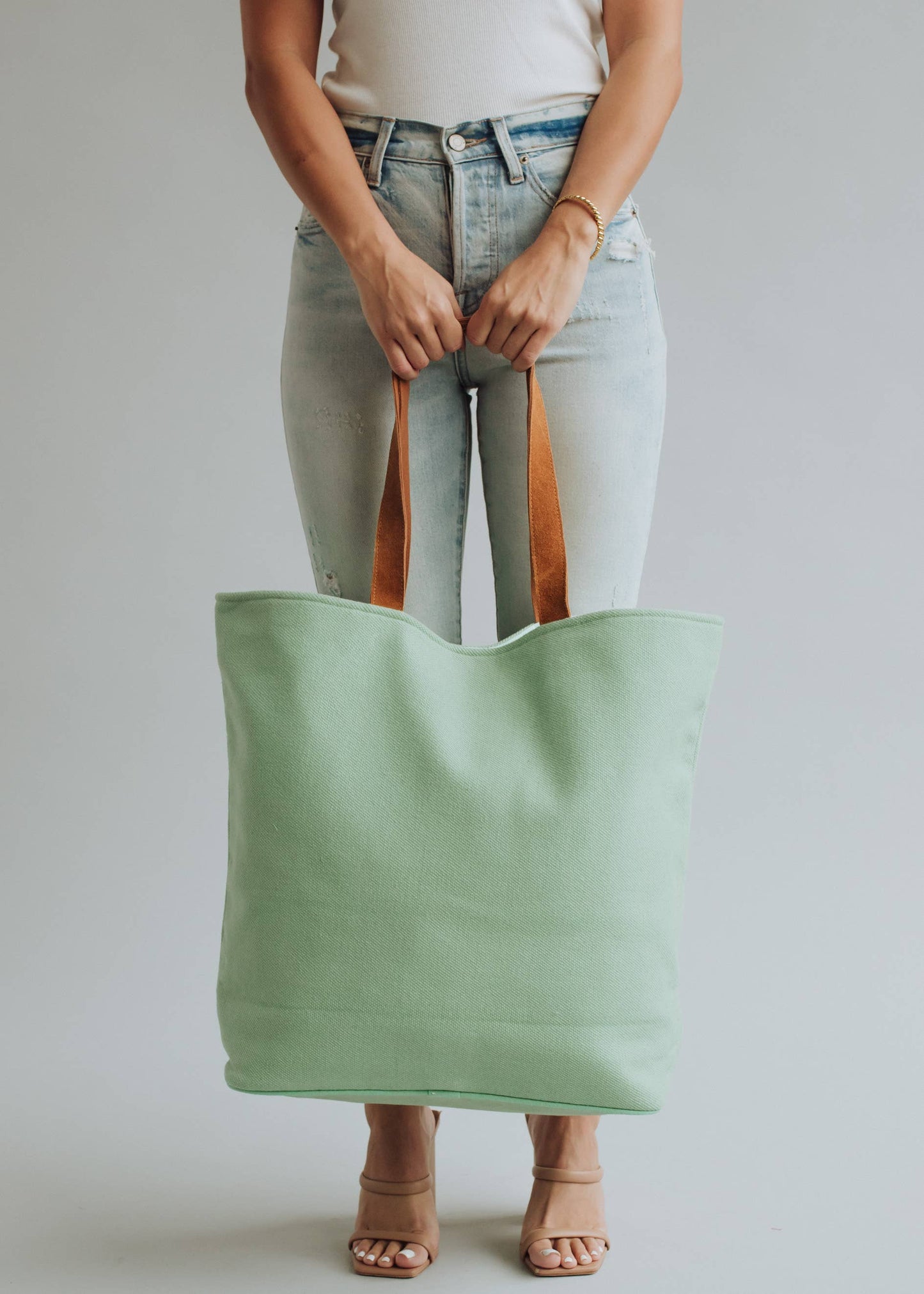 Mint Drink On The Lake Tote
