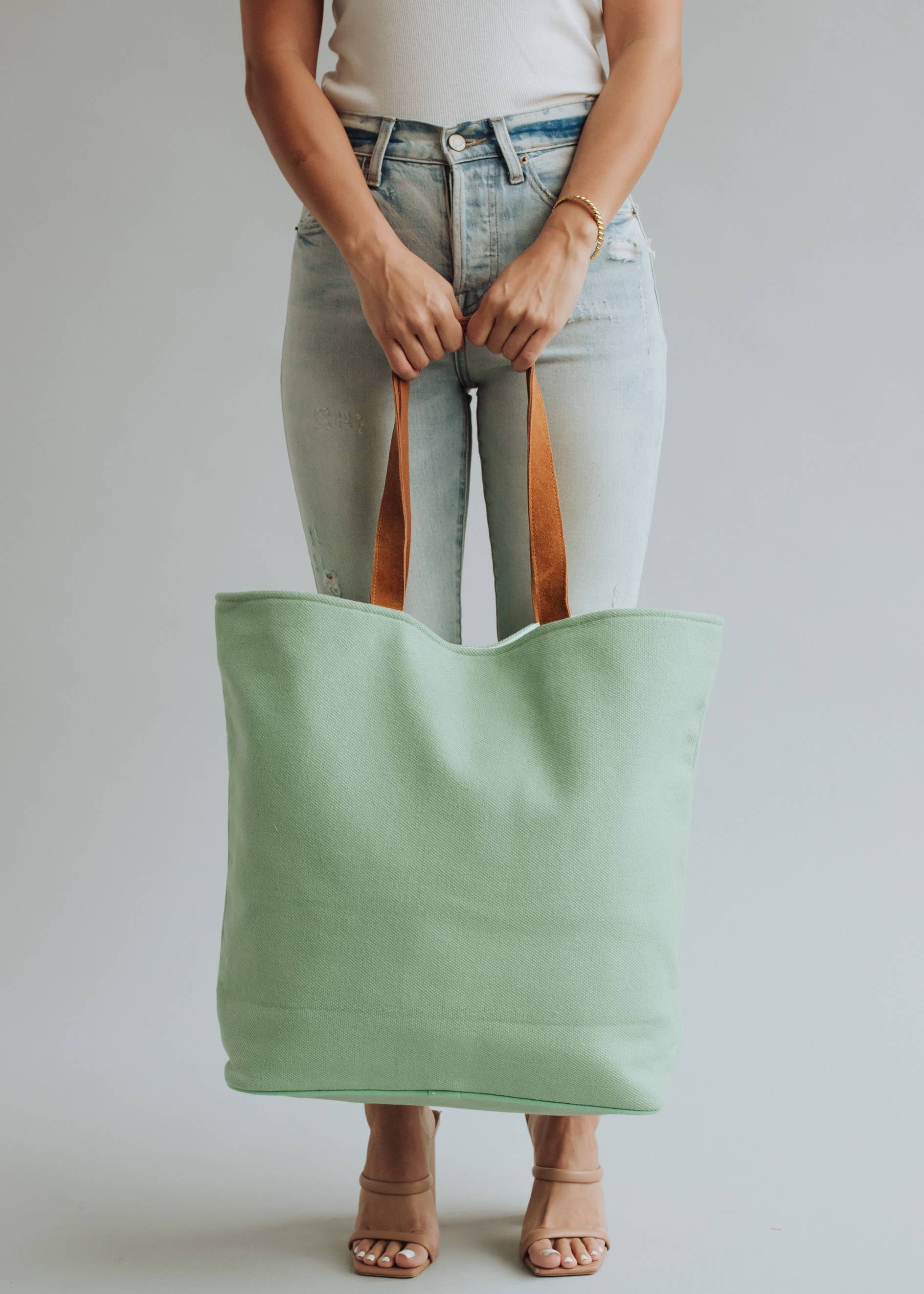 Mint Drink On The Lake Tote