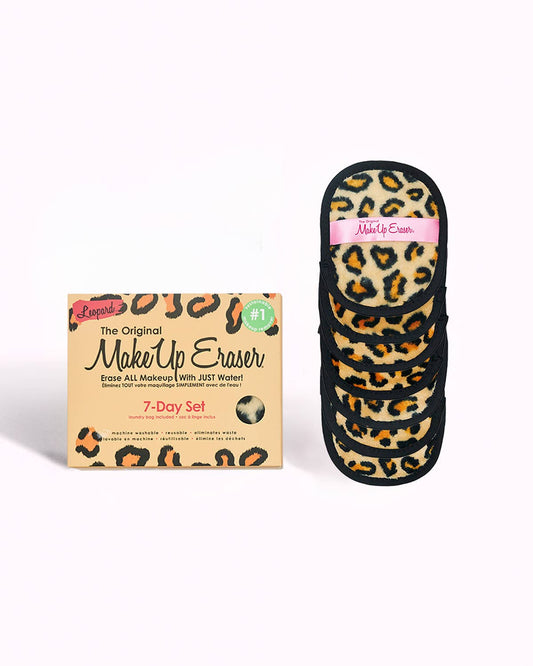 MakeUp Eraser - Leopard 7-Day MakeUp Eraser Set