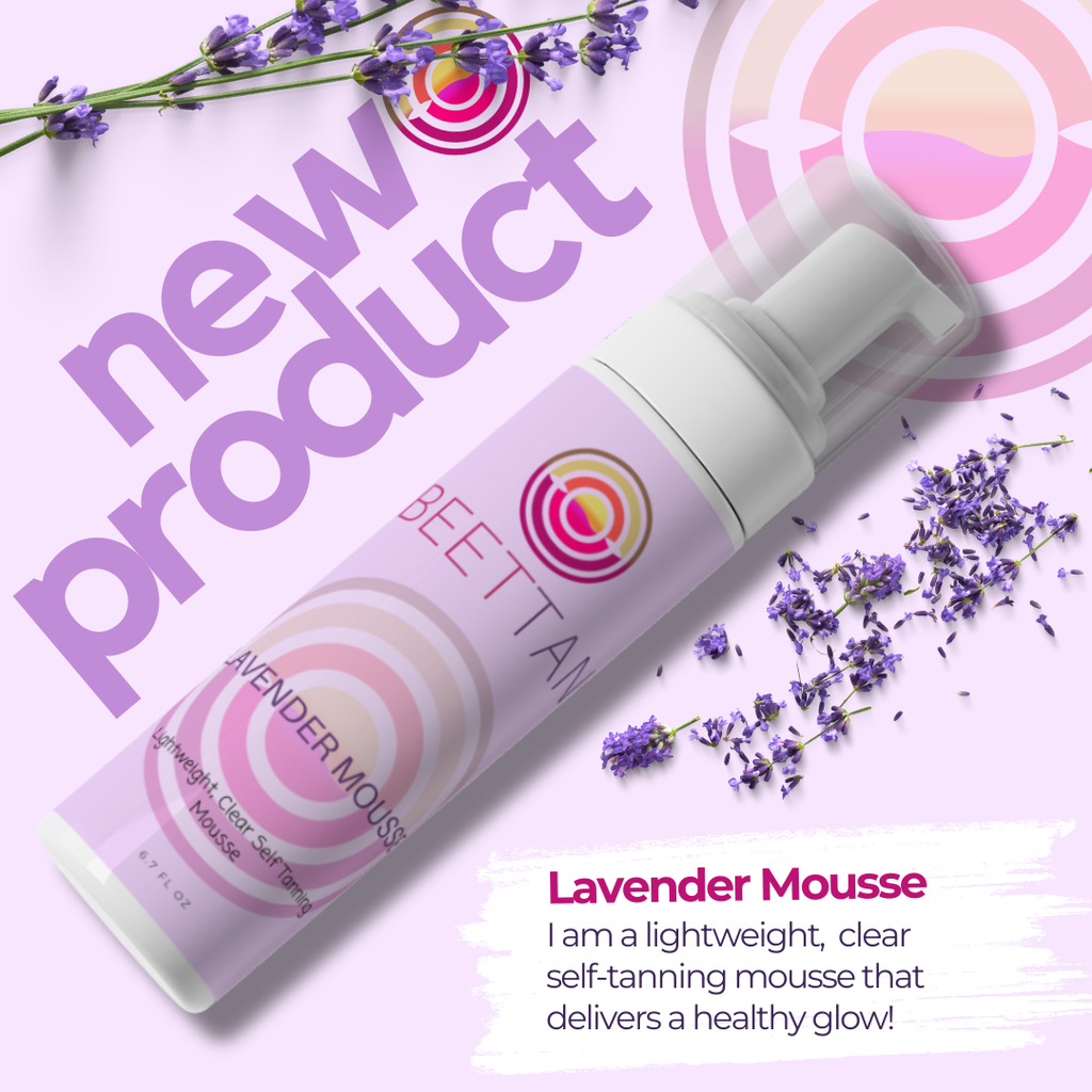 Beettan LLC - Lavender Self Tanning Mousse (fair skin)