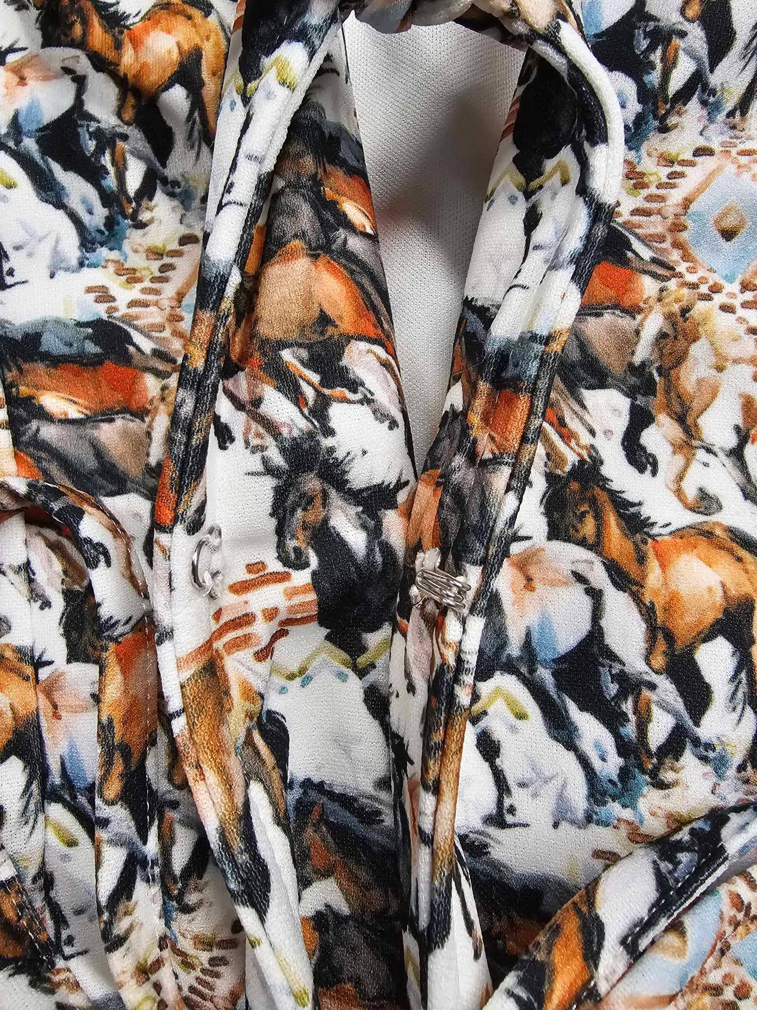 Buckaroo Front Tie Vest: Buckaroo