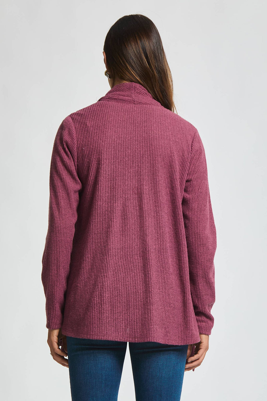 Wrap Top w/ Button Front