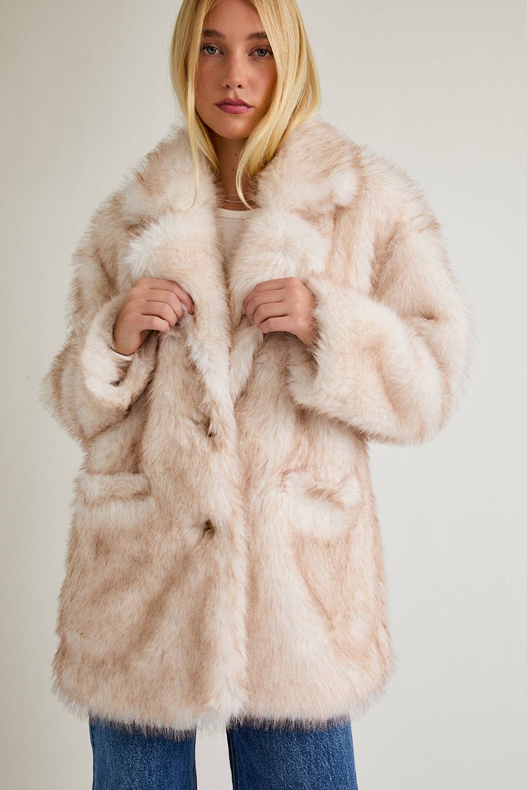 The Monroe Faux Fur Coat