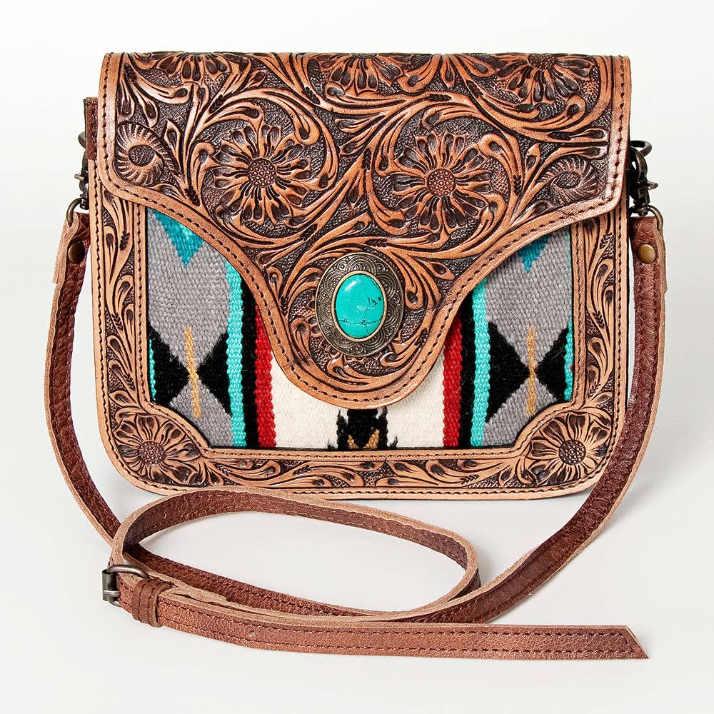 Crossbody Genuine Western Leather Women Bag