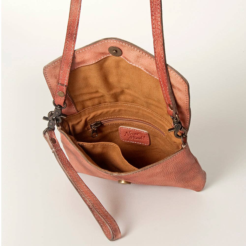 Crossbody Genuine Leather women bag western Bag