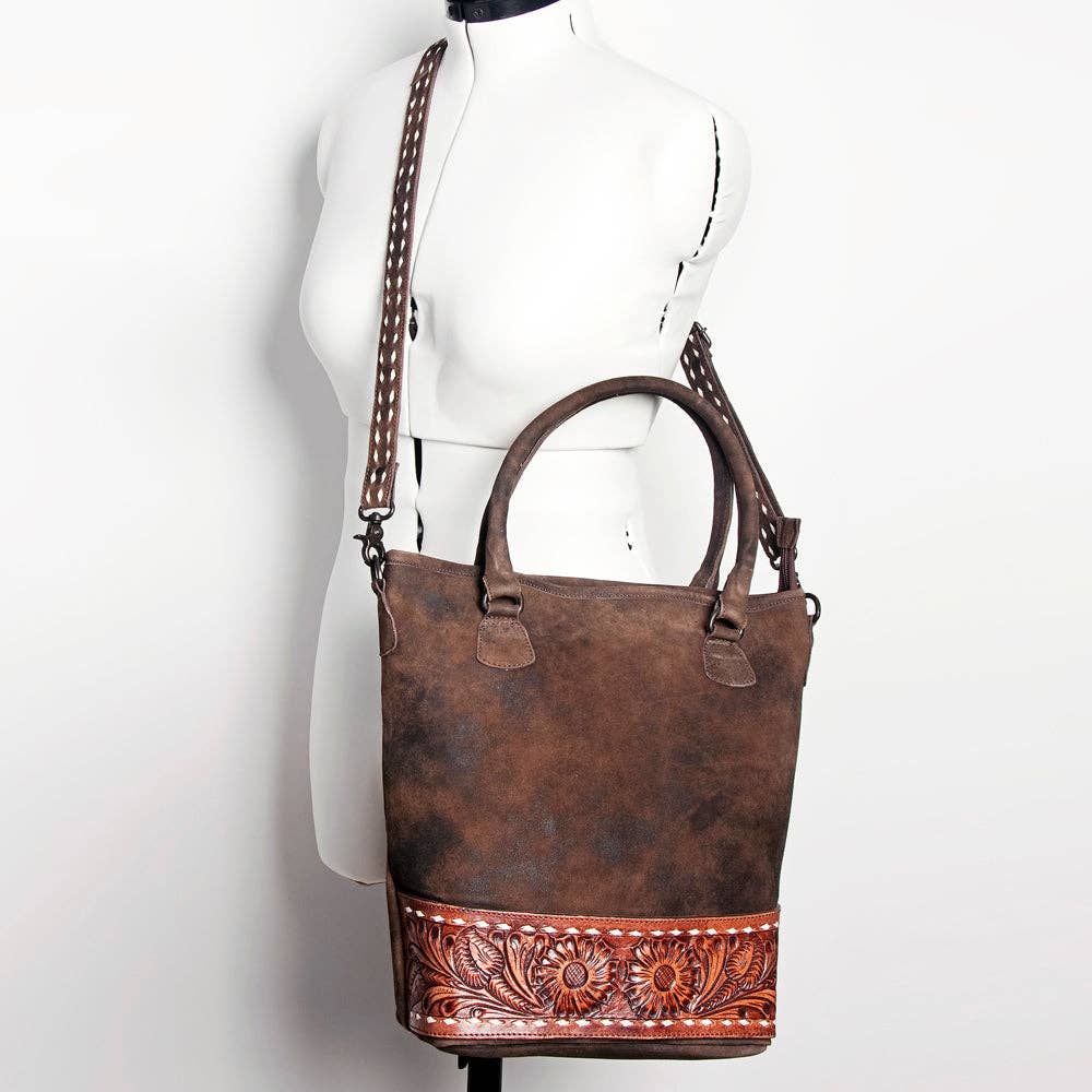 Tote Genuine Western Leather Women Bag
