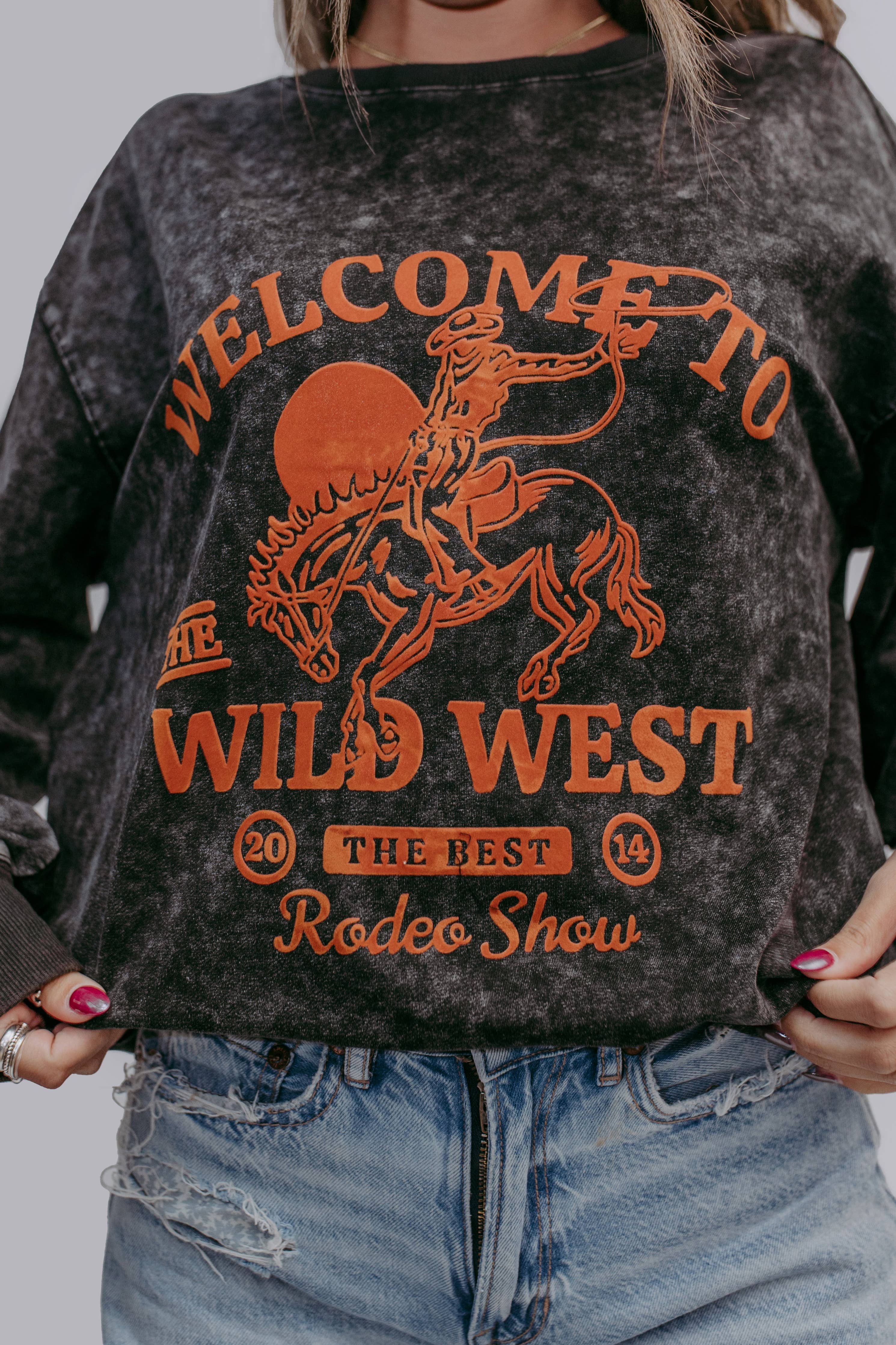 Cowboy Classic Sweatshirt: Charcoal